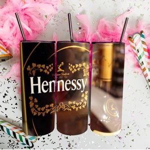 Hennessy 20 oz Skinny Inspired Tumblers.